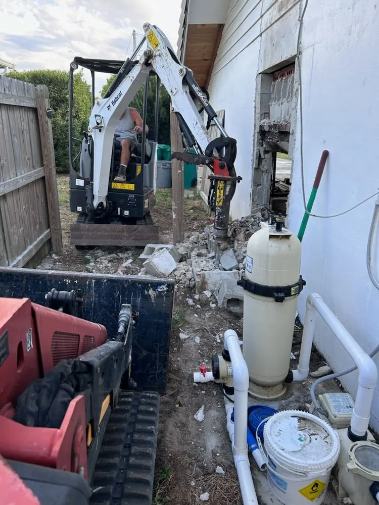 Custom lawn mowing service with custom design in Cocoa West, FL by Turfscapes Construction & Landscaping