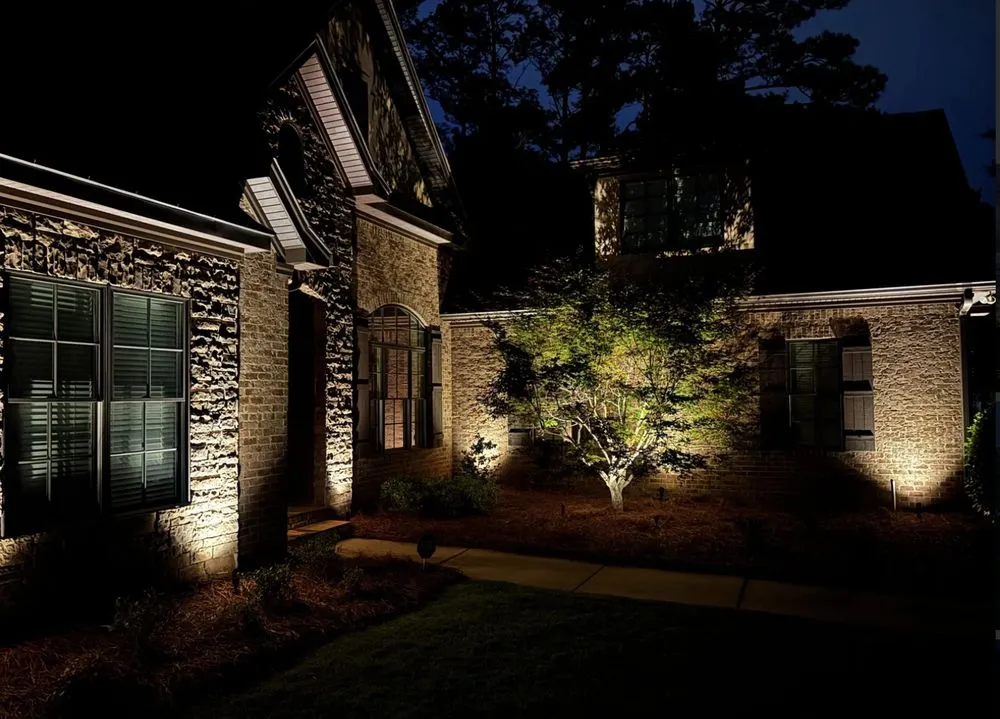 Professional residential landscaping in Auburn, AL by Turfscapes Outdoor Lighting