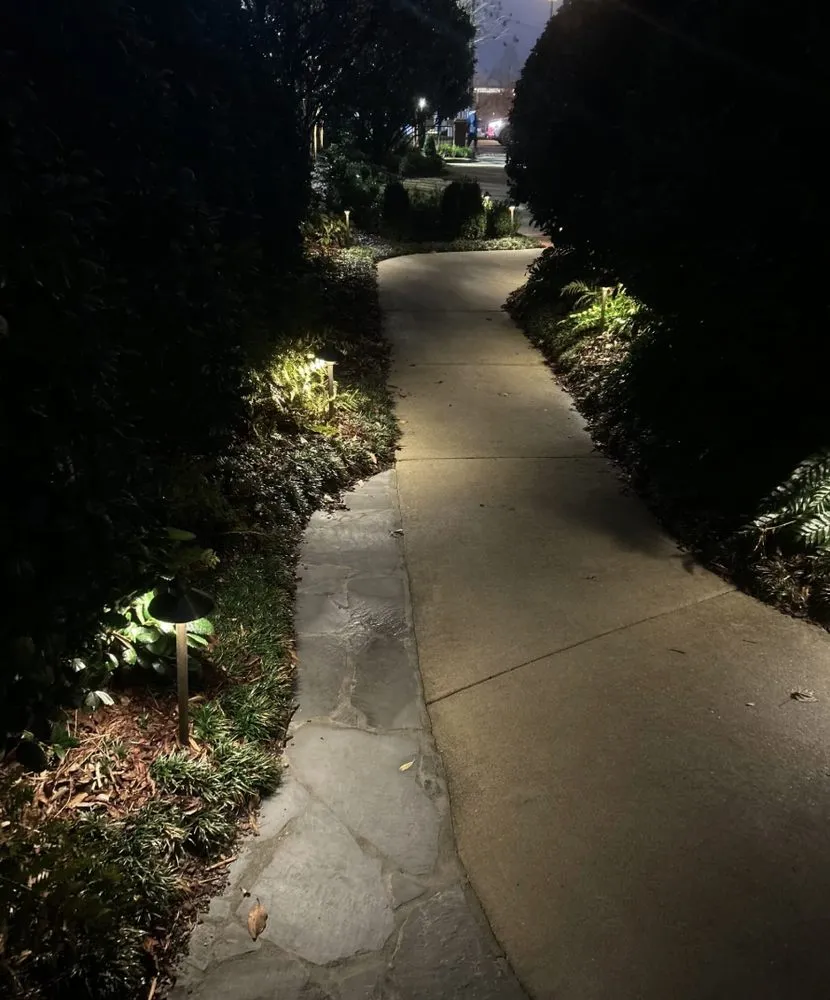 Local yard maintenance for year-round maintenance in Auburn, AL by Turfscapes Outdoor Lighting