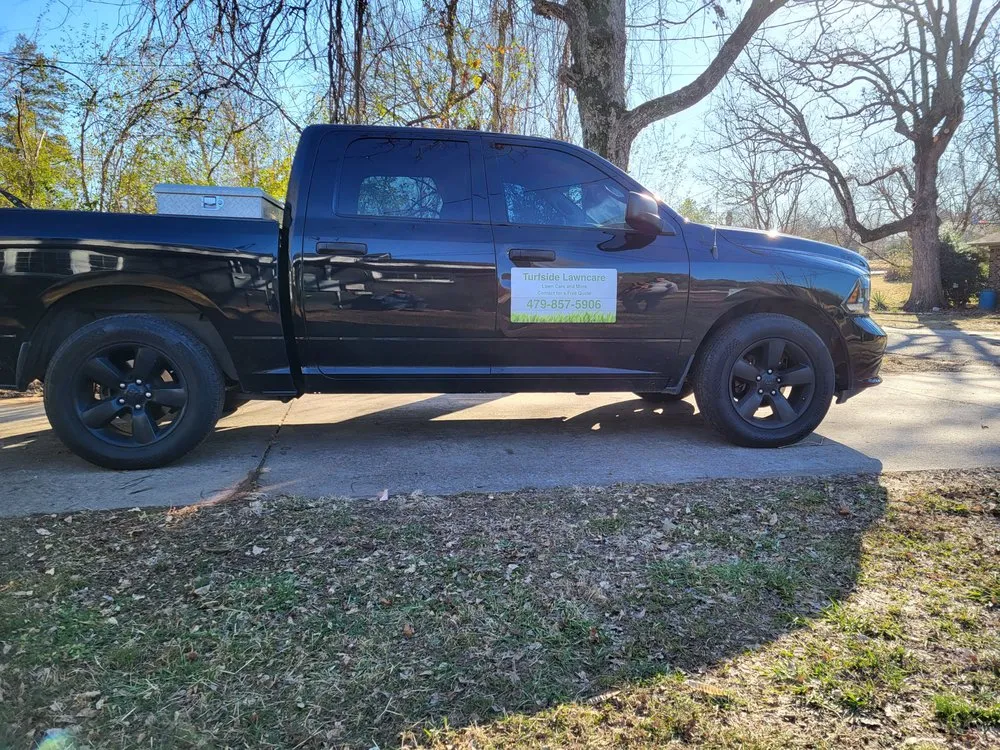 Affordable landscape installation with custom design in Russellville, AR by Turfside Lawncare