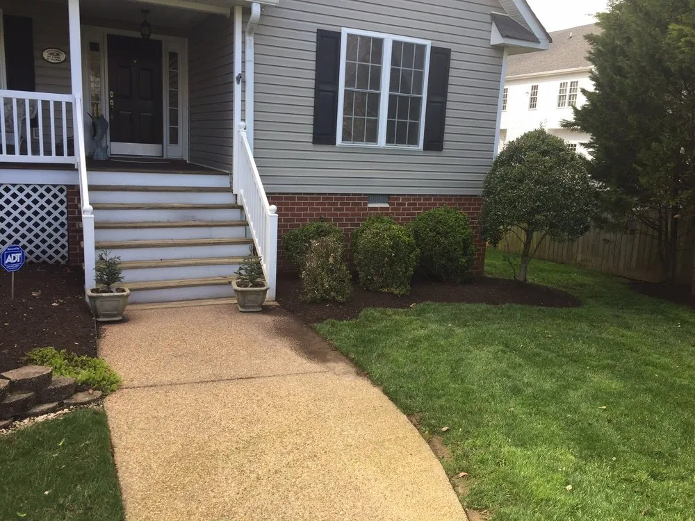 Professional landscape installation near you in Midlothian, VA by Turfway