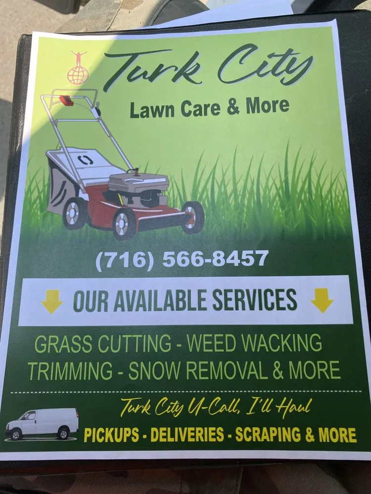 Trusted lawn mowing service in Buffalo, NY by Turk City Lawn Care & More