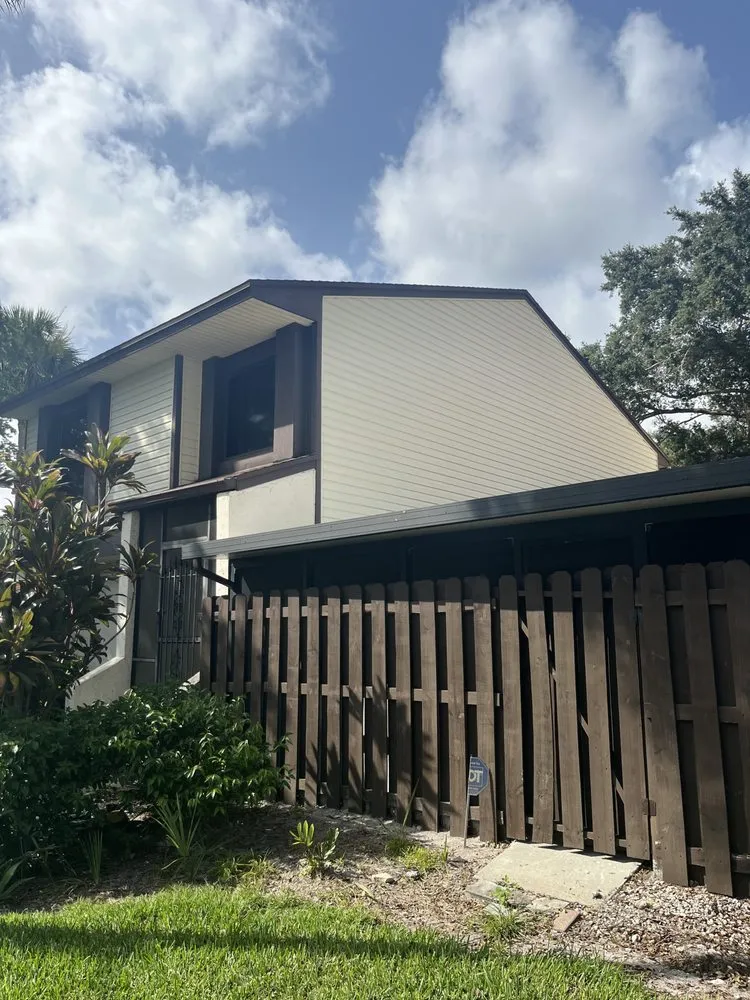 Professional landscape installation in Lehigh Acres, FL by Turman's pressure washing and services