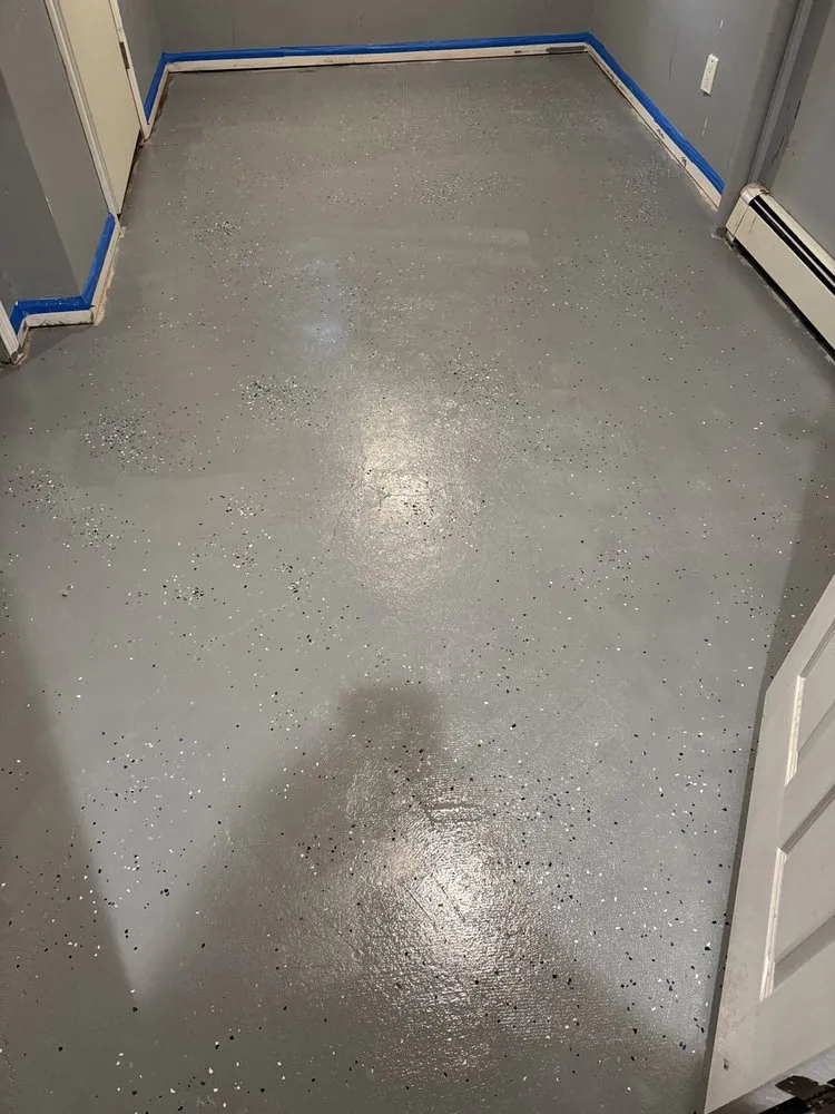 Professional garden landscaping with custom design in Shirley, NY by Turn Up Ur Lawns