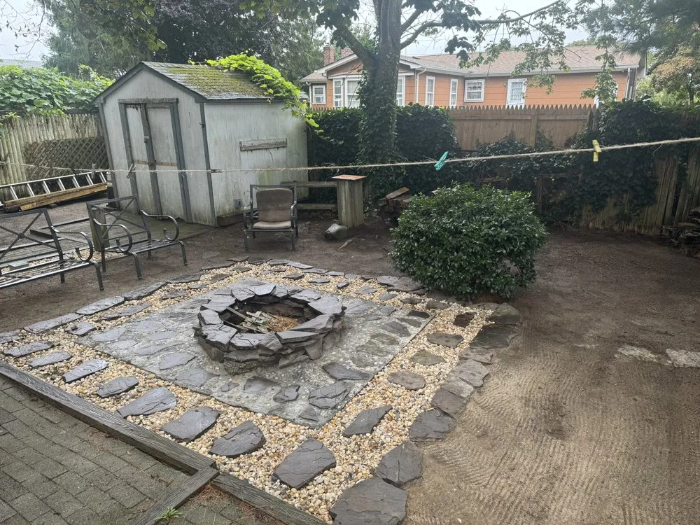 Trusted lawn mowing service for residential properties in Shirley, NY by Turn Up Ur Lawns