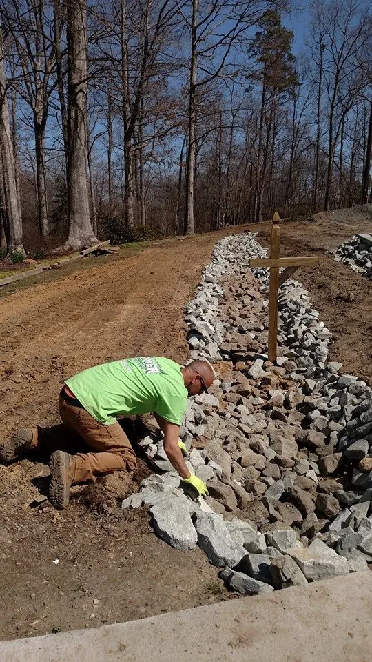 Professional garden landscaping in Pleasant Garden, NC by Turner Lawn Care & Landscaping