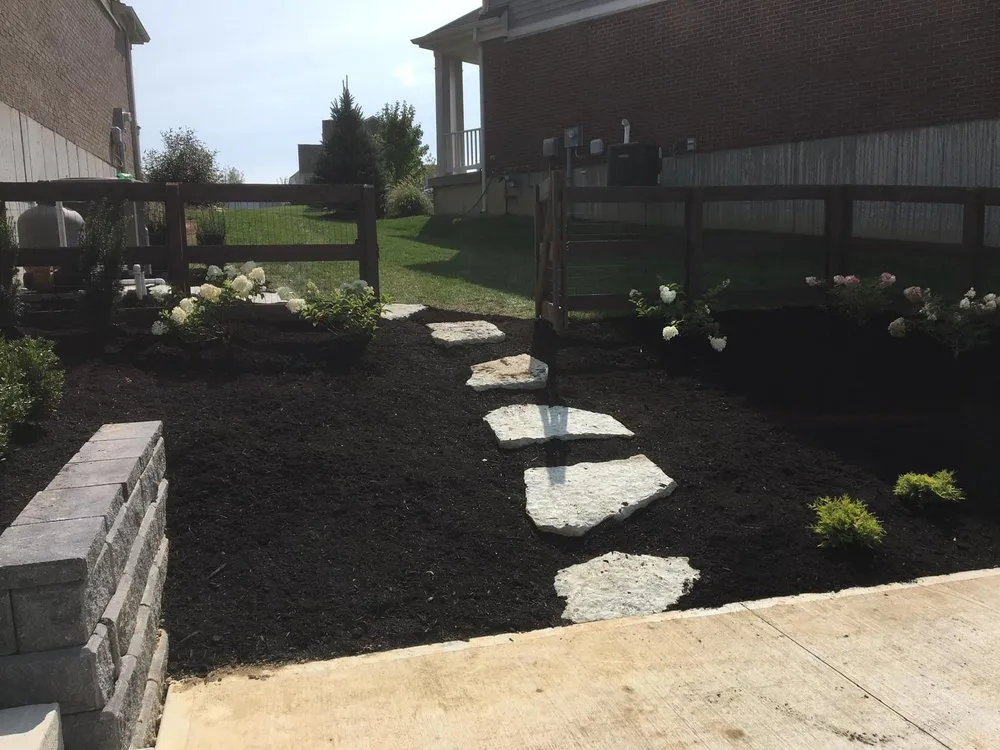 Affordable yard maintenance with custom design in Edgewood, KY by Turner lawn care and landscaping