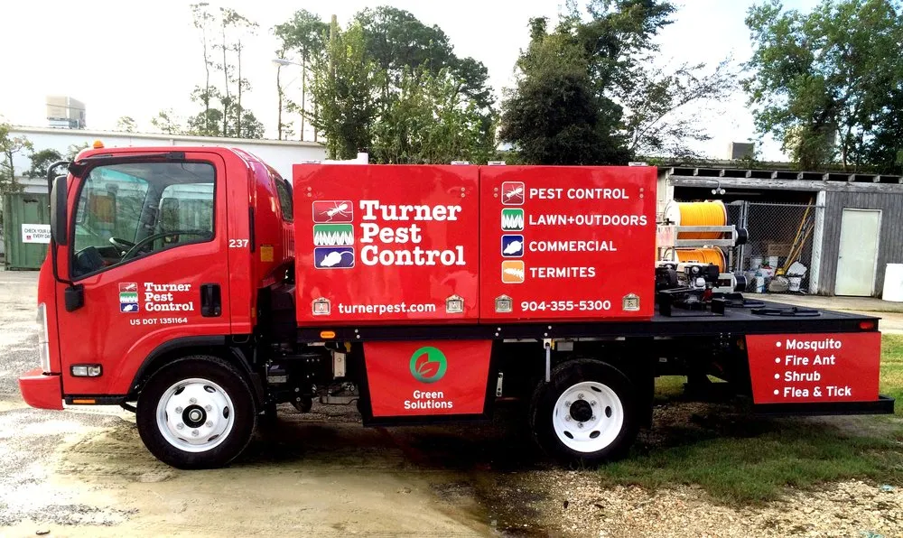 Professional yard maintenance for residential properties in Jacksonville, FL by Turner Pest Control