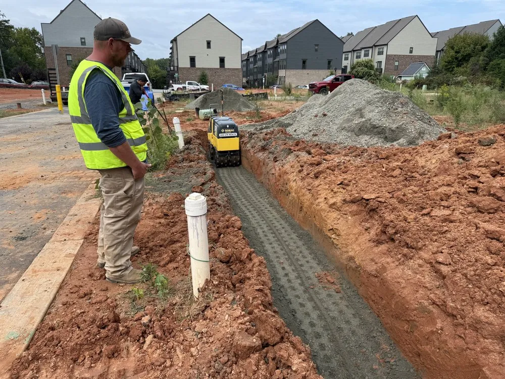 Local landscape installation for homes across Unionville, NC - Turner Site Services