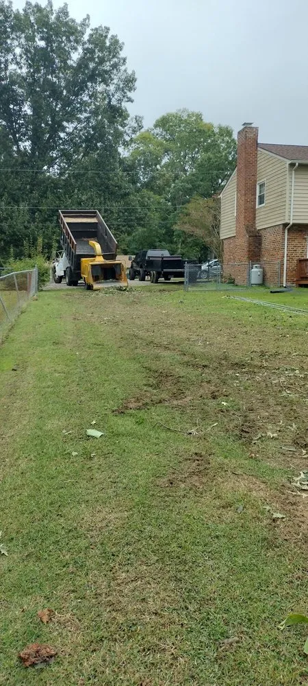 Reliable residential landscaping for residential properties in Chesterfield, VA by Turners Tree Service