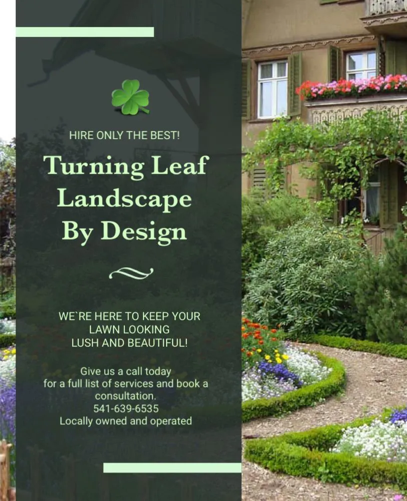 Affordable lawn mowing service experts serving Redmond, OR - Turning Leaf Landscape By Design