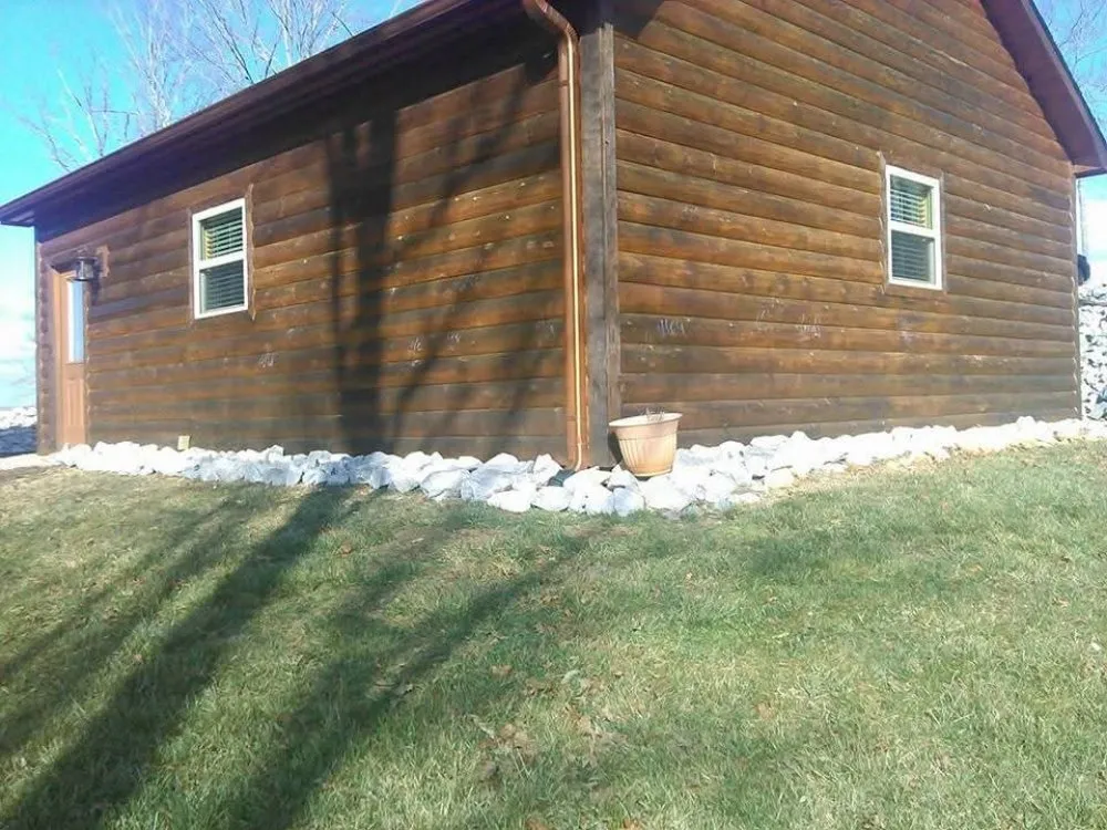 Custom yard cleanup service for homes in Brasstown, NC by Turpin's Home Services