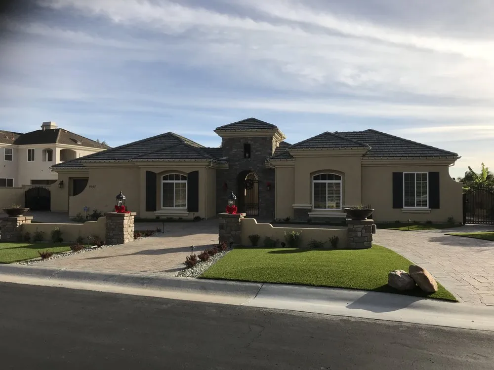 Professional yard maintenance for year-round maintenance in San Marcos, CA by Tuscany Pavers & Turf