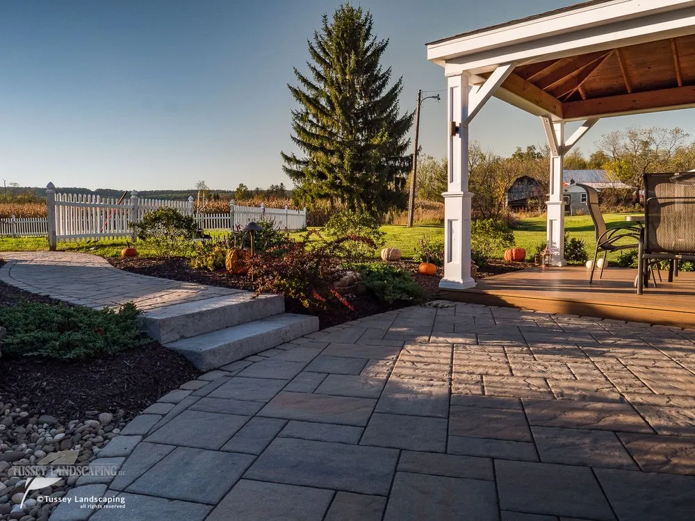 Custom yard cleanup service for homes in Hollidaysburg, PA by Tussey Landscaping