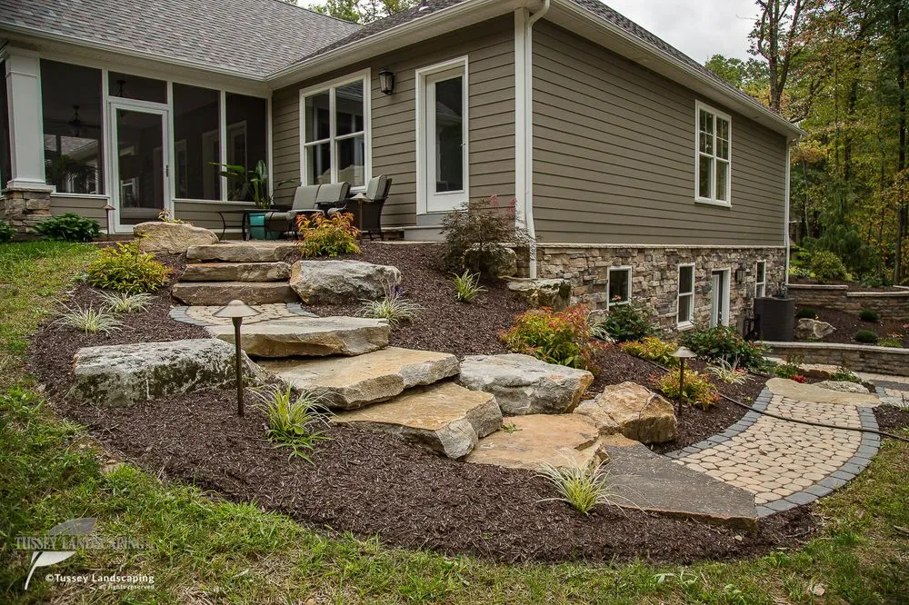 Professional landscape installation in Hollidaysburg, PA - Tussey Landscaping