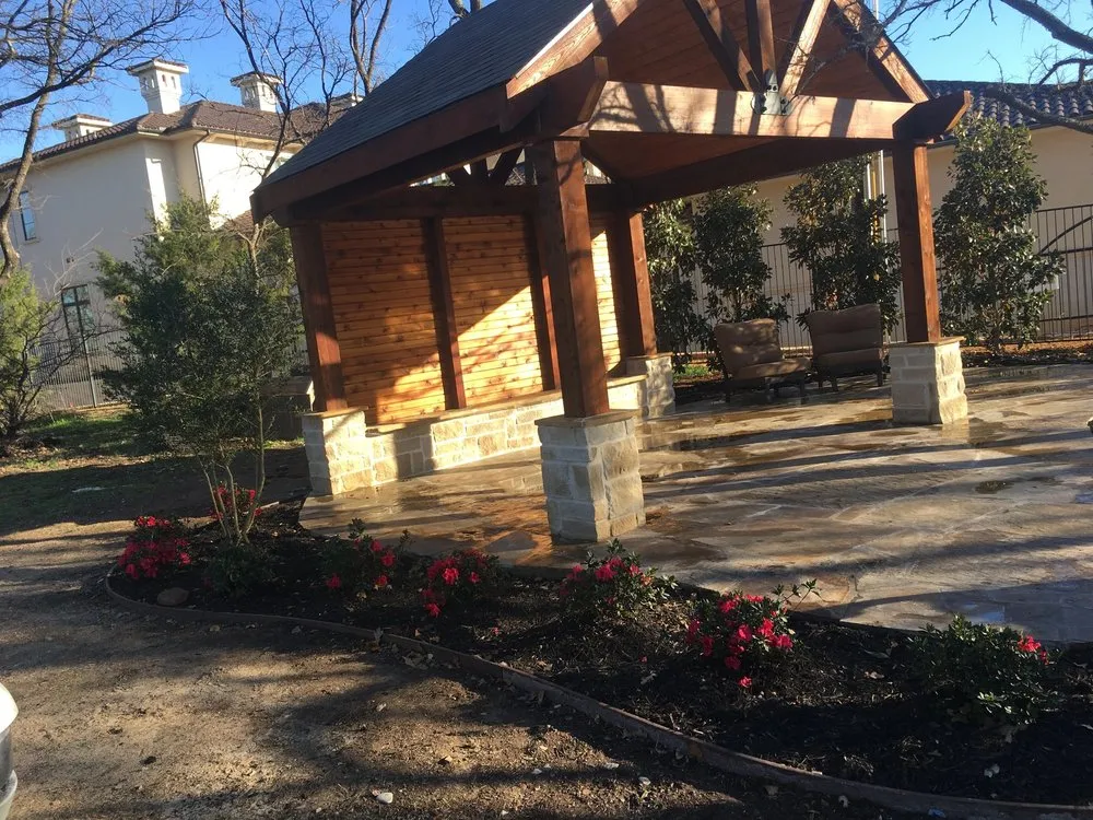 Custom landscape design experts serving Roanoke, TX - TW Construction