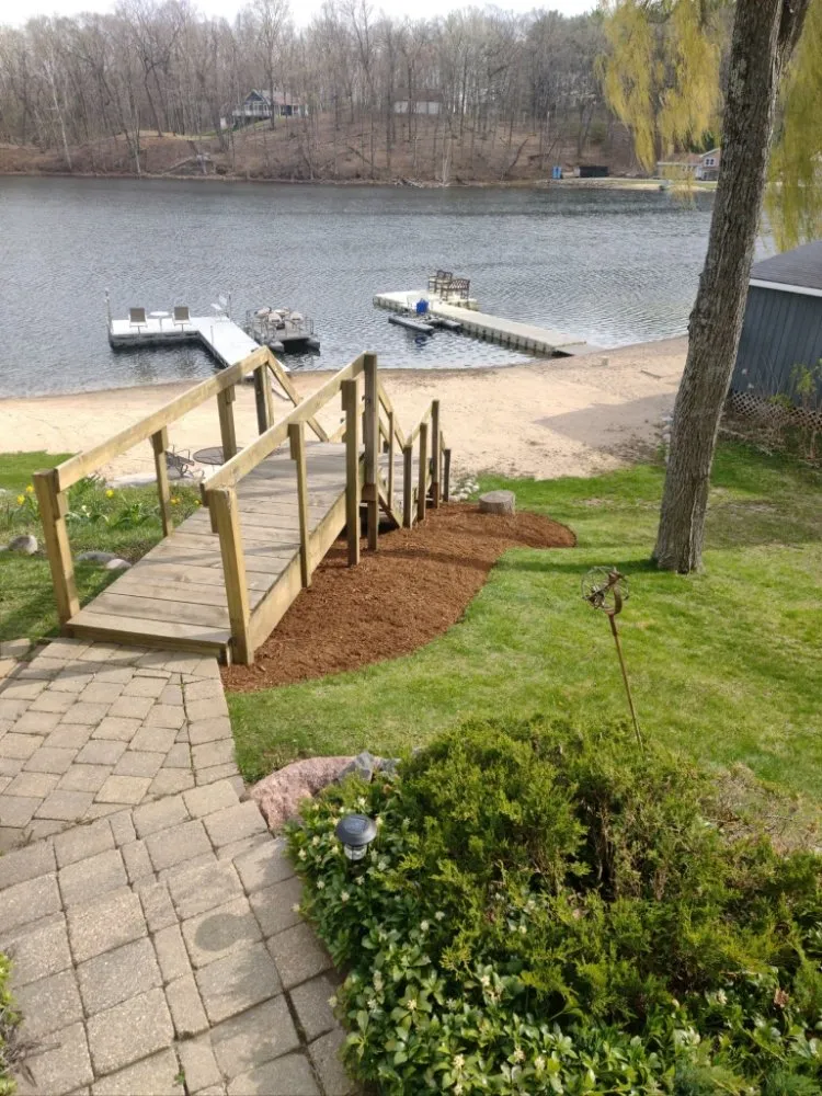 Custom lawn mowing service for beautiful yards across Campbellsport, WI - TW Landscape