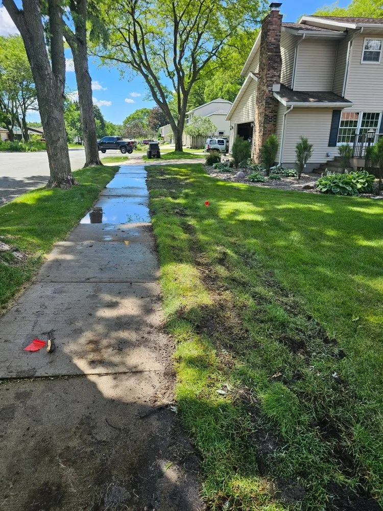 Expert outdoor landscaping for beautiful yards in North St Paul, MN by Twin Cities Lawn Solution