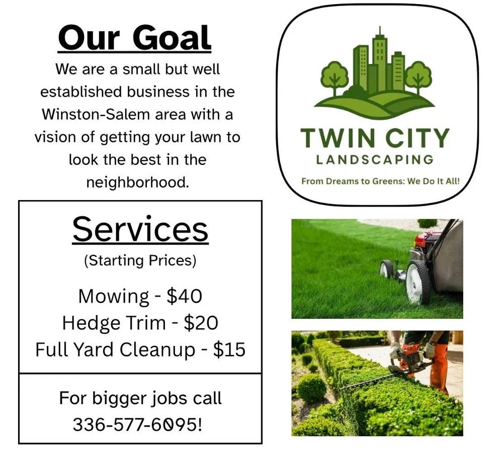 Expert lawn care service for year-round maintenance in Winston-Salem, NC by Twin City Landscaping