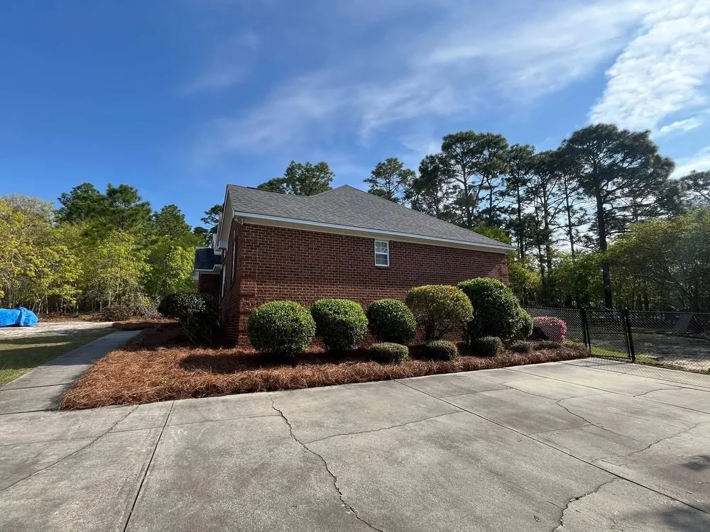 Affordable yard cleanup service for beautiful yards in Nashville, NC by Twin Clippers Pro Landscaping