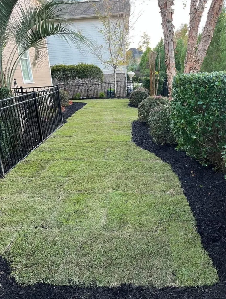 Expert garden landscaping in Nashville, NC by Twin Clippers Pro Landscaping