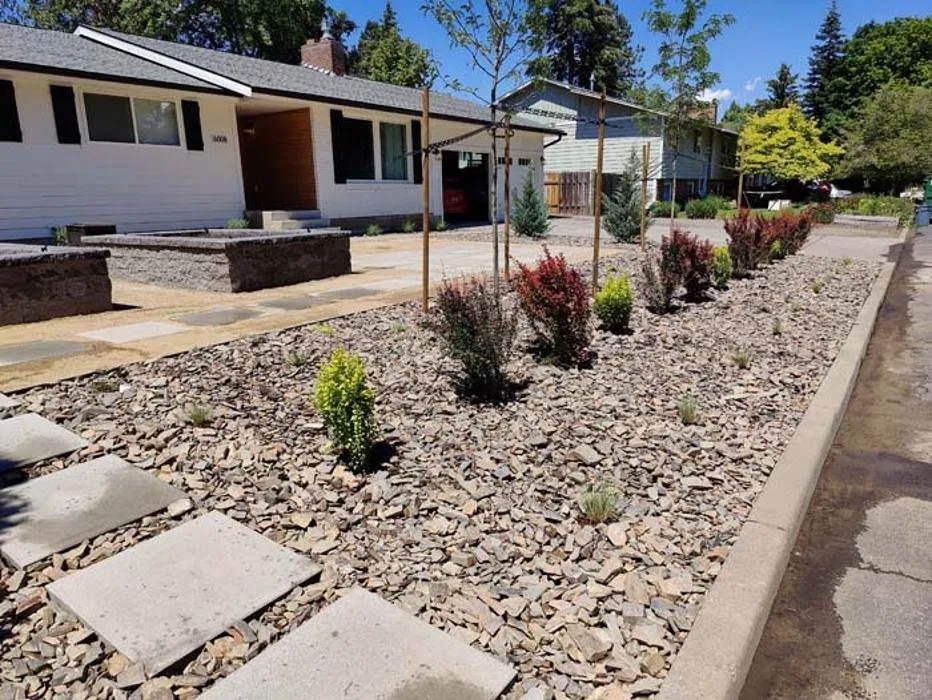 Professional garden landscaping in Spokane, WA by Twin Gardens