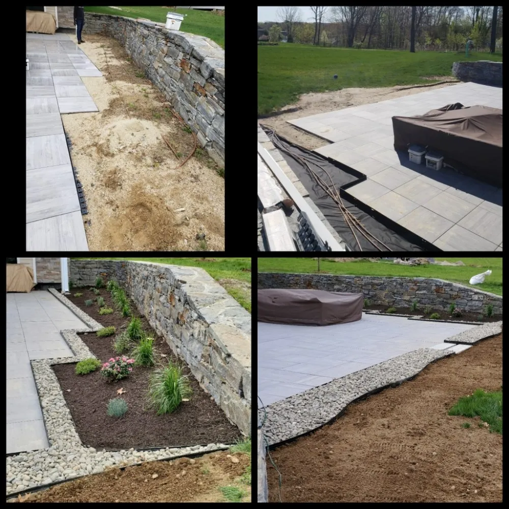 Custom garden landscaping in Dover, NH - Twin Gates Landscaping