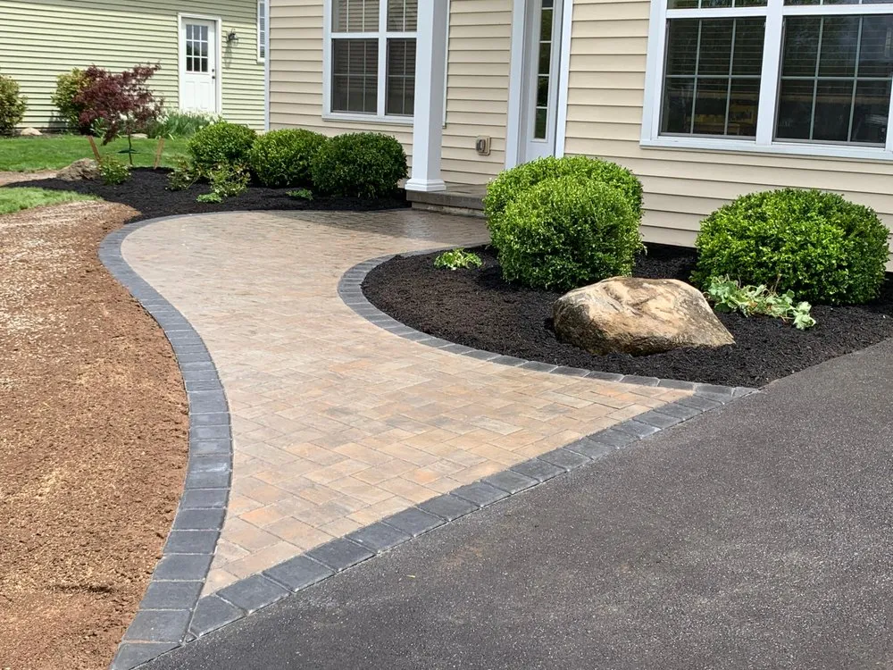 Trusted lawn care service with custom design in Macedon, NY by Twin Oaks Lawn & Landscape