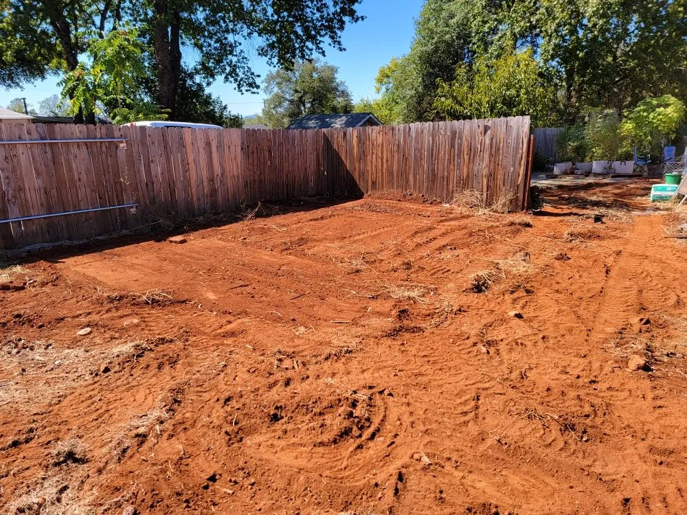 Custom yard cleanup service with custom design across Shasta Lake, CA - Twin Peak Services