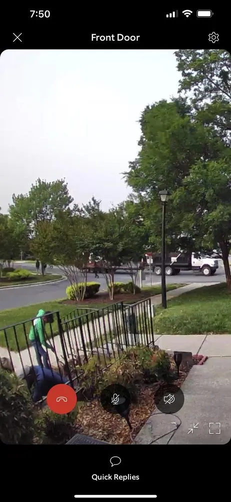 Professional yard cleanup service in Glen Burnie, MD by Twins Evergreen Landscaping