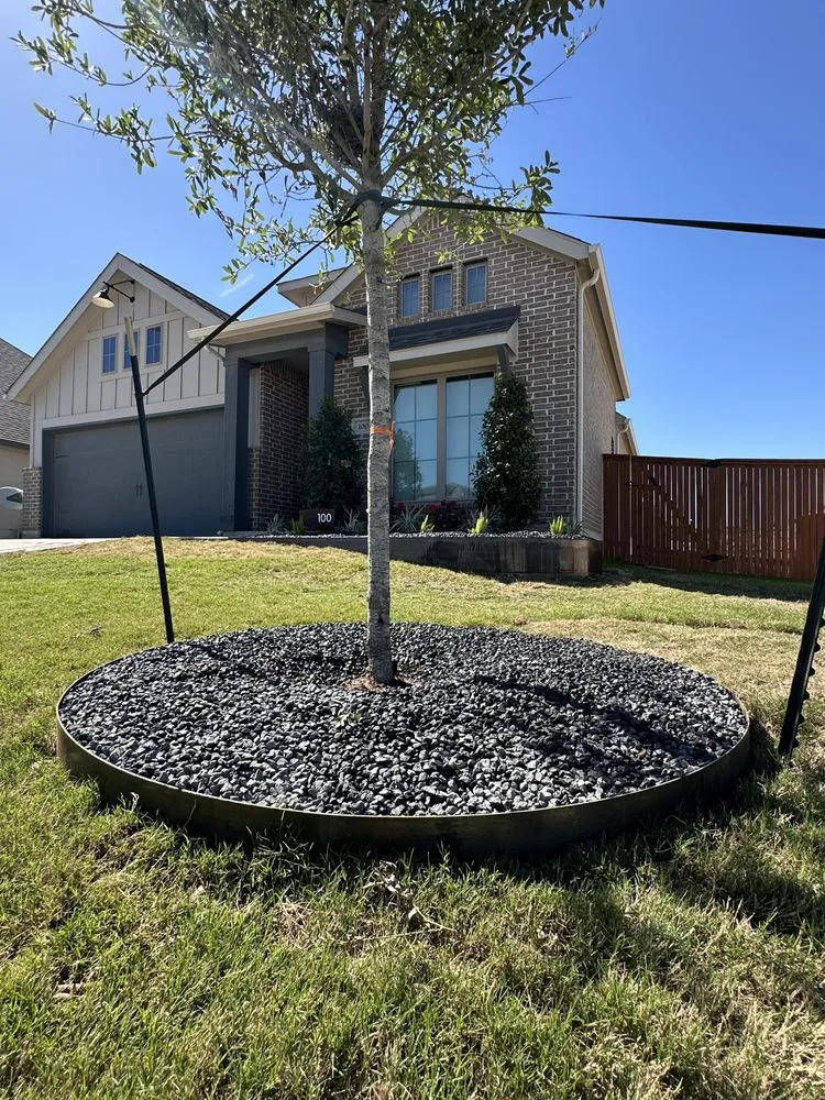 Affordable outdoor landscaping with custom design in Austin, TX by Twin's Landscaping LLC