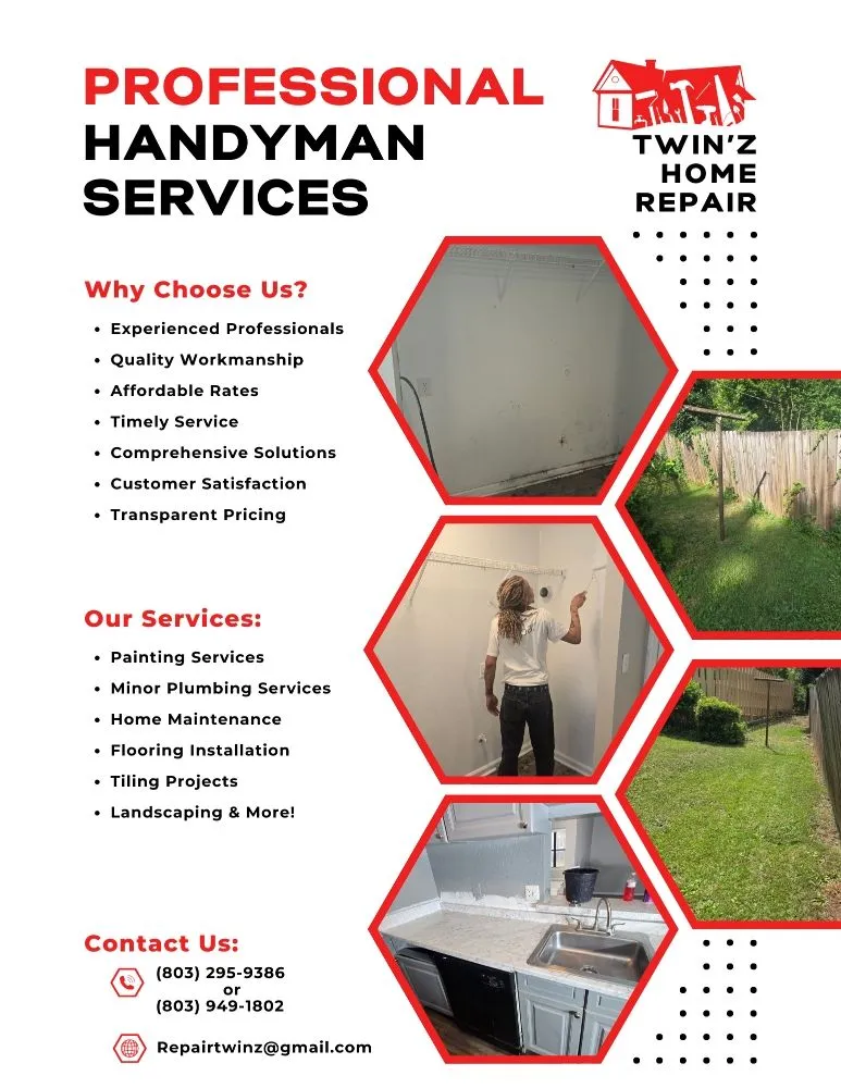 Professional landscape design in Lexington, SC by Twinz Home Care Repair