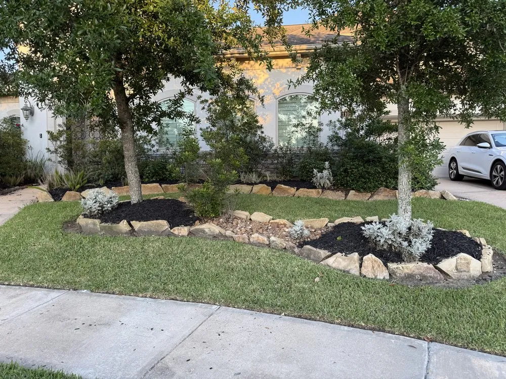 Custom residential landscaping for outdoor upgrades across Friendswood, TX - Twisted Landscaping