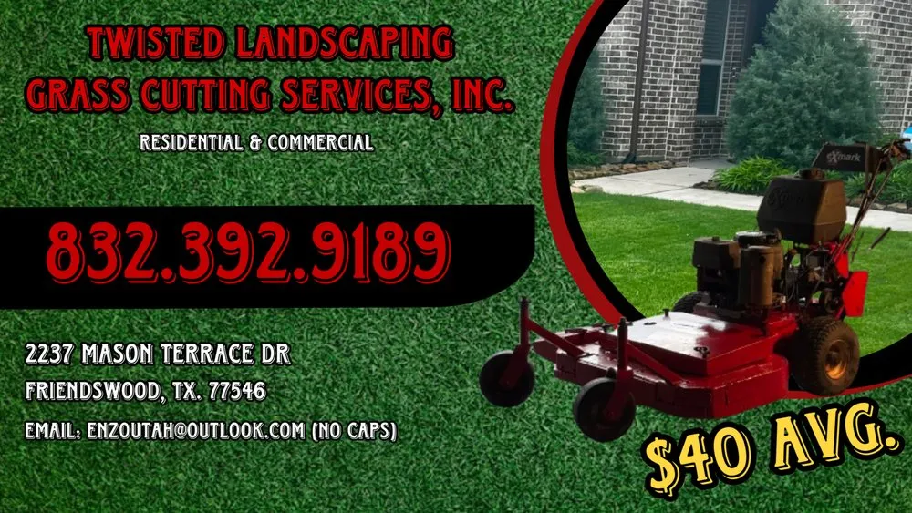 Custom landscaping services experts serving Friendswood, TX - Twisted Landscaping