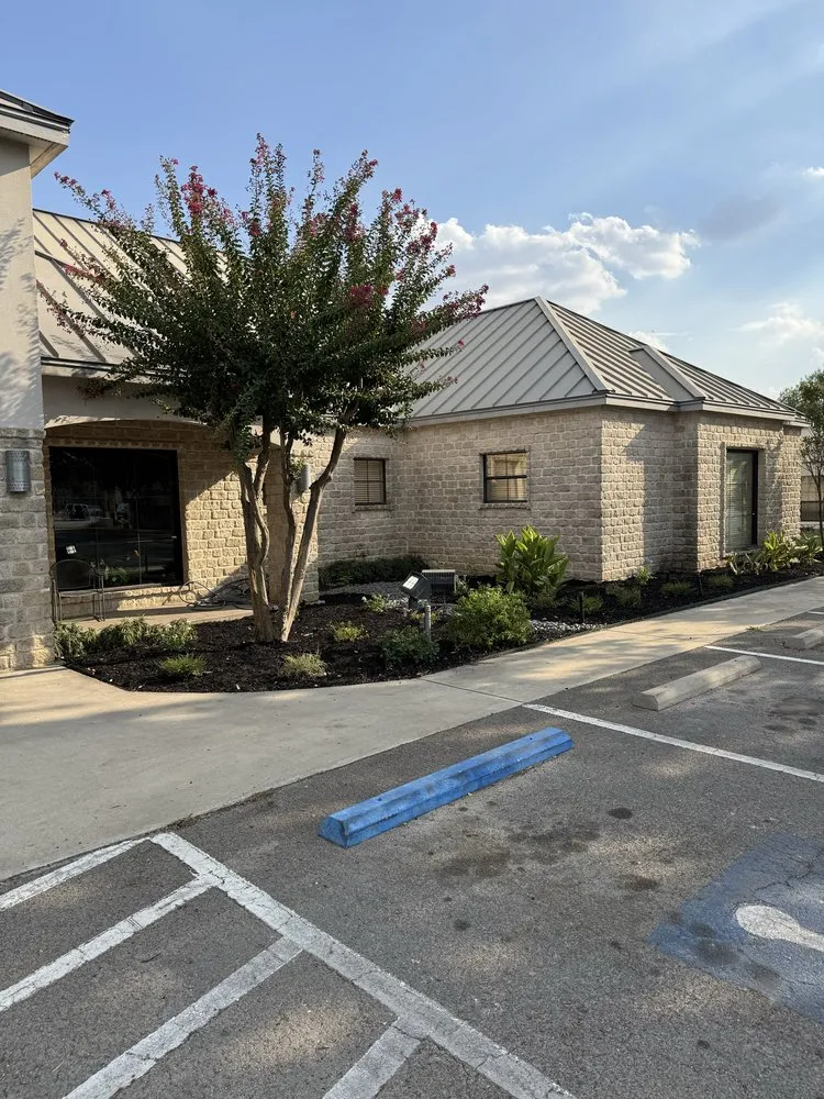 Custom landscape design for beautiful yards in Boerne, TX by Two Birds Outdoor Services