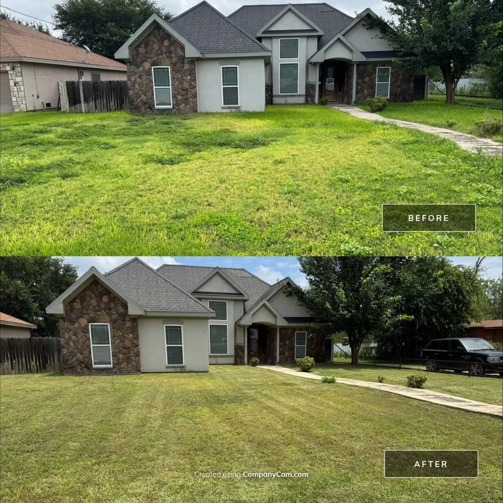 Trusted yard maintenance for beautiful yards in Boerne, TX by Two Birds Outdoor Services