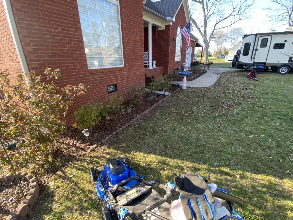 Local garden landscaping in Covington, LA by Two Broke Brothers