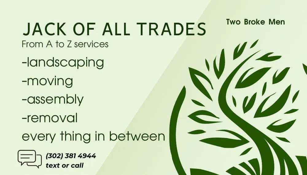 Expert residential landscaping with custom design in Lincoln, DE by Two Broke Men Jack of all Trades