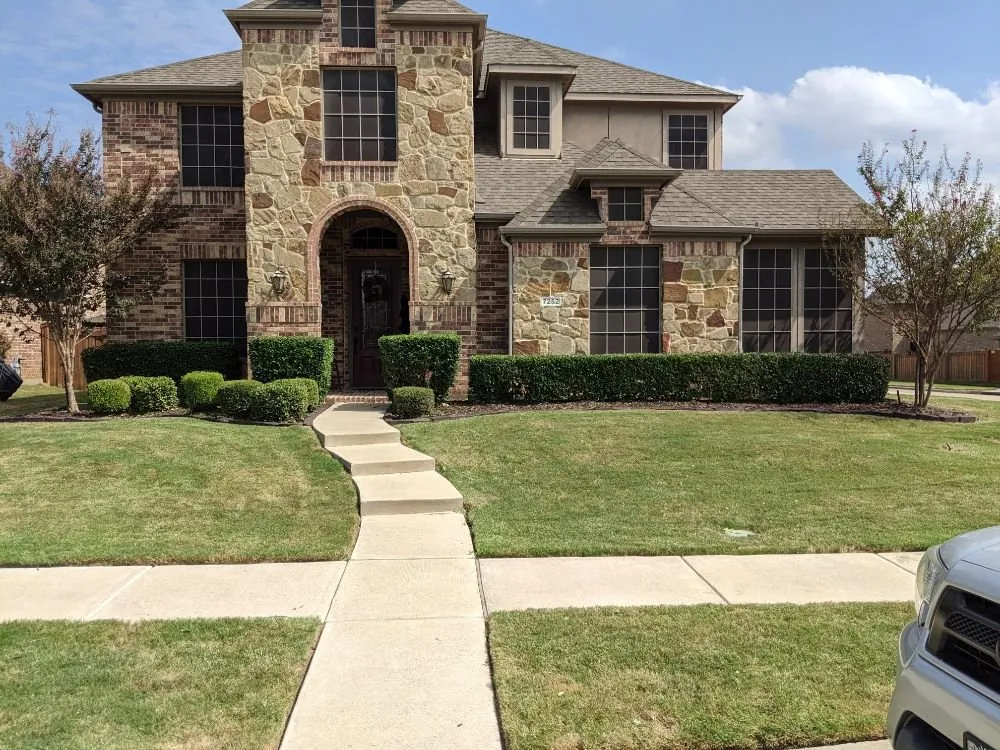 Top-rated landscape installation experts serving Irving, TX - Two Brothers at work