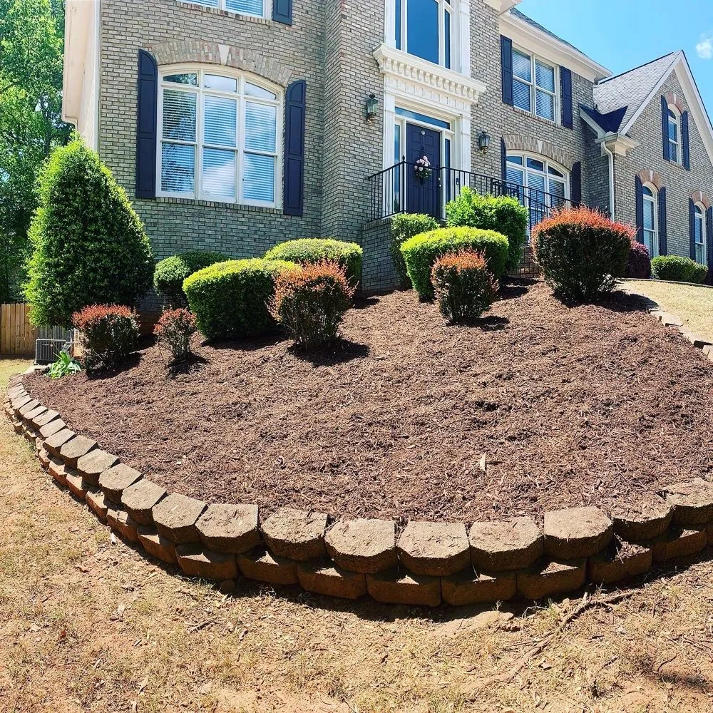 Local garden landscaping for year-round maintenance in Atlanta, GA by Two Brothers Landscaping