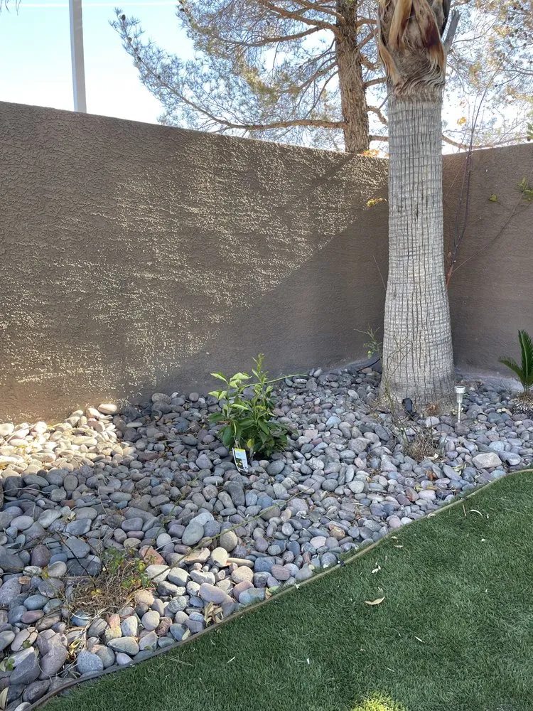 Top-rated garden landscaping with custom design in Las Vegas, NV by Two Brothers Landscaping
