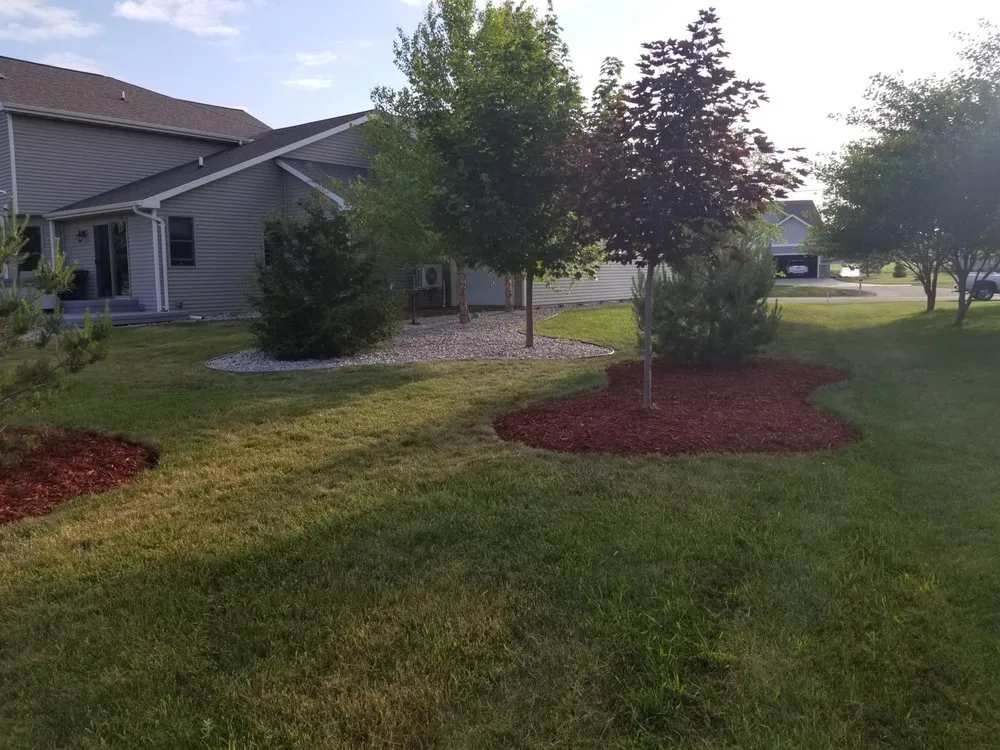 Custom residential landscaping for beautiful yards in Menasha, WI by Two Brothers Landscaping