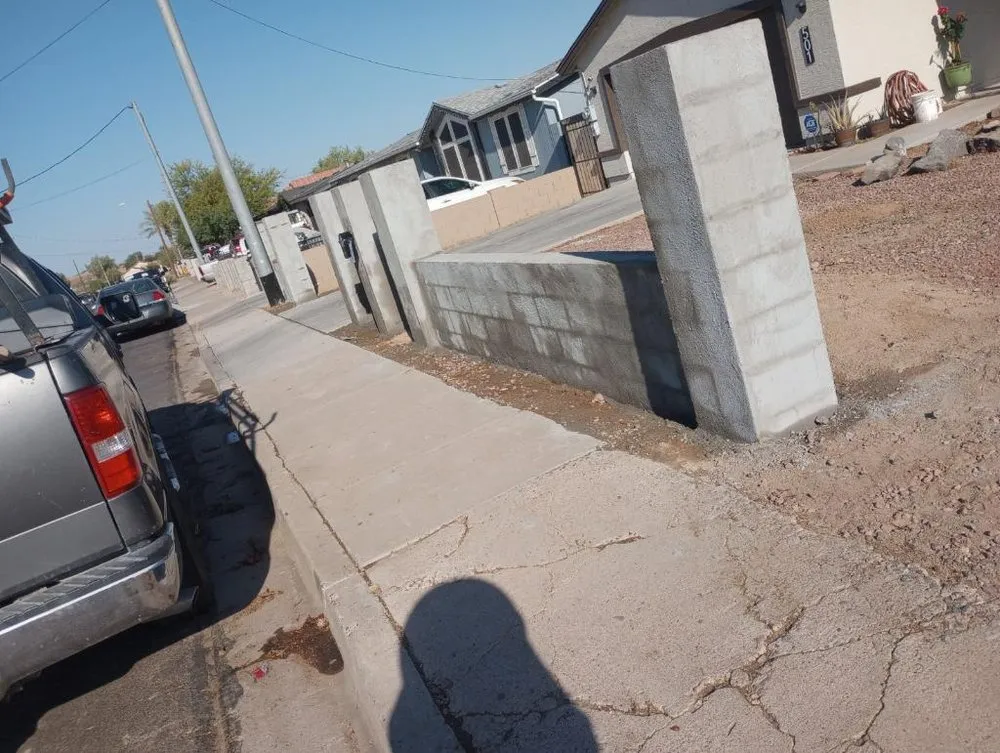 Custom garden landscaping in El Mirage, AZ by Two Brothers Landscaping Services