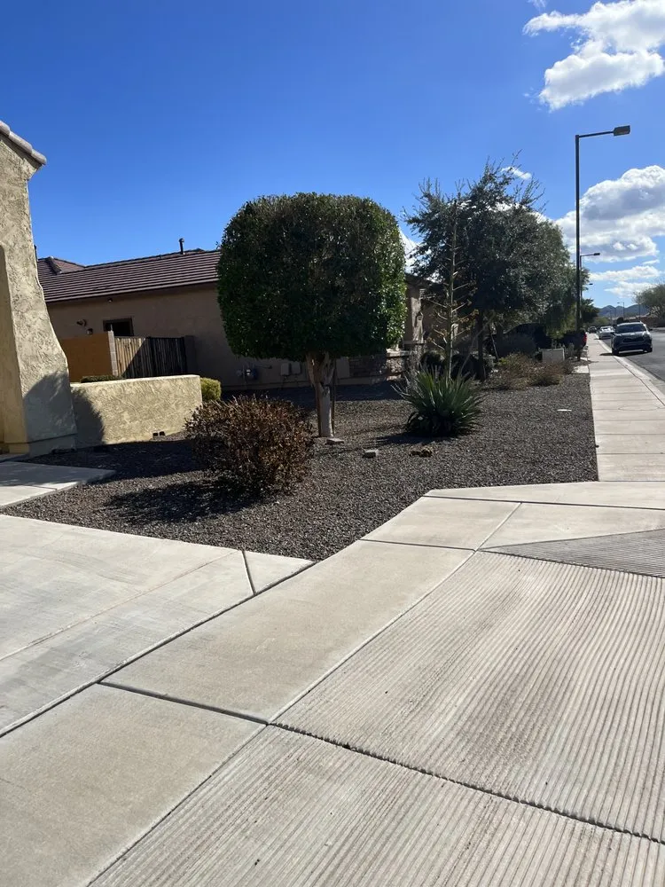 Custom landscaping services for homes in El Mirage, AZ by Two Brothers Landscaping Services