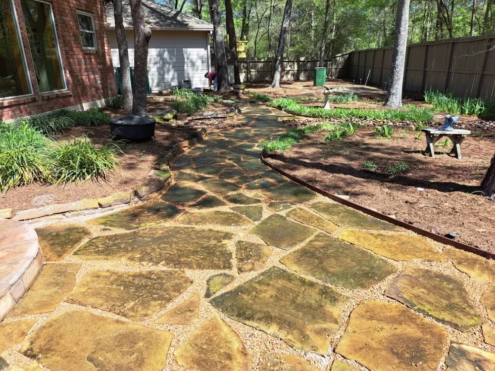 Top-rated yard cleanup service with custom design across Shenandoah, TX - Two brothers landscaping