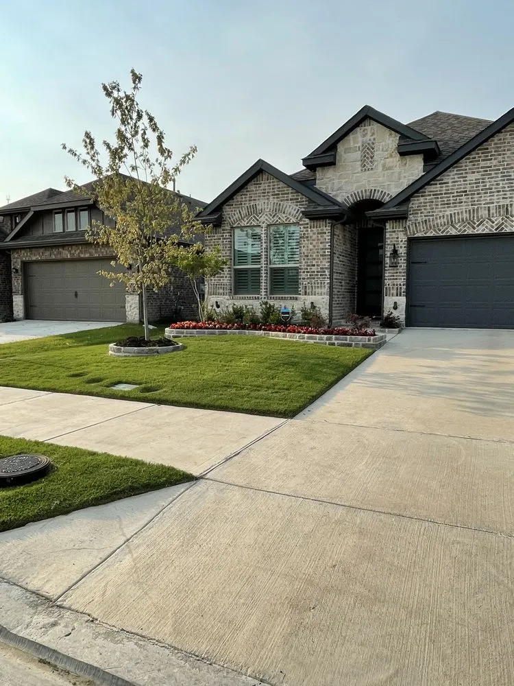 Affordable landscape design in Garland, TX by Two Brothers Lawn & Handyman Services