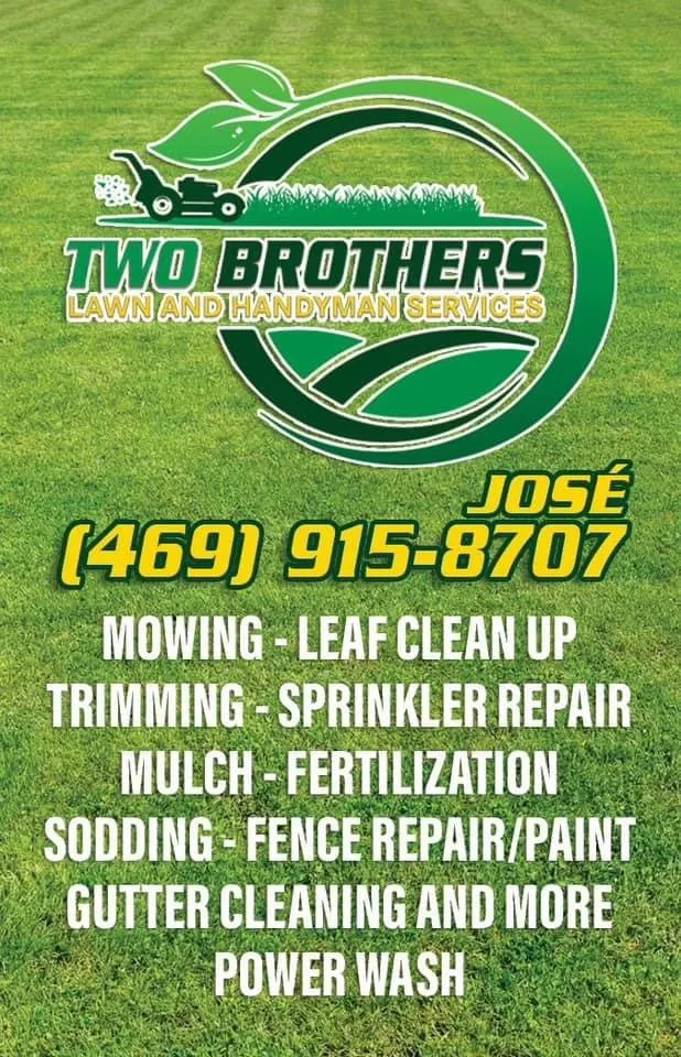 Custom yard cleanup service in Garland, TX - Two Brothers Lawn & Handyman Services