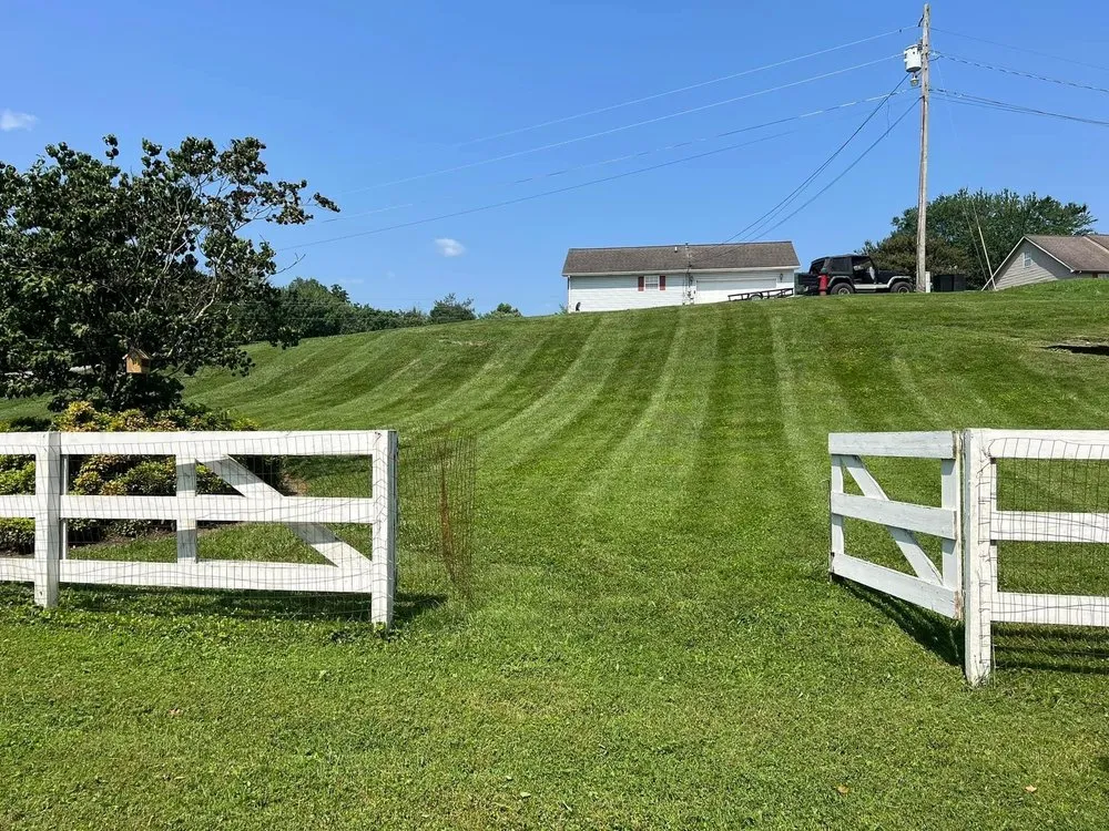 Custom lawn mowing service for homes in La Follette, TN by Two Brothers Lawn Care & Landscape