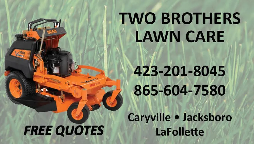 Affordable lawn mowing service for beautiful yards in La Follette, TN by Two Brothers Lawn Care & Landscape