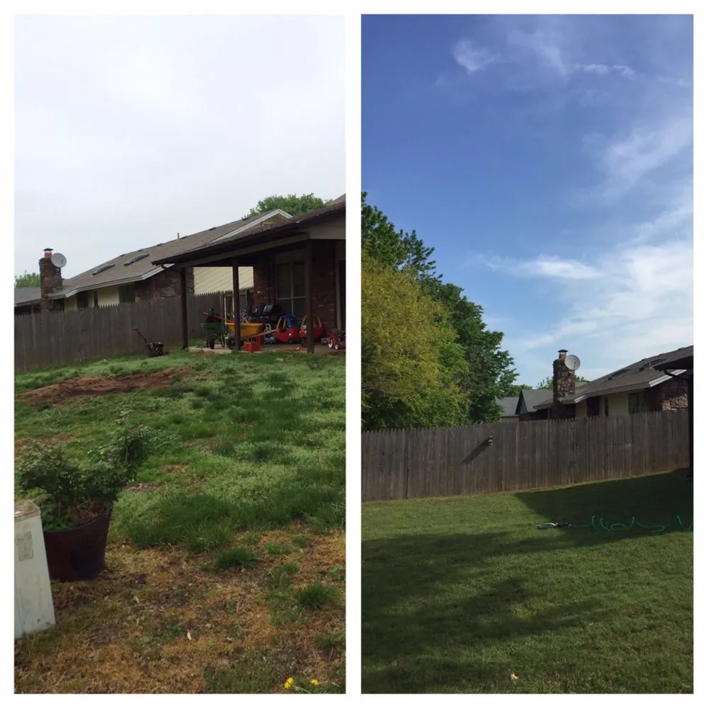 Local yard cleanup service for beautiful yards in Owasso, OK by Two Brothers Lawn Care
